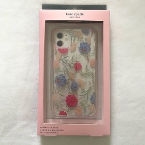 New, unopened Clear Floral Kate Spade IPhone 11 Case